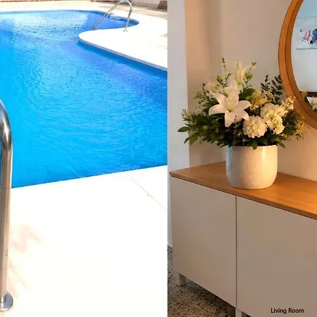 Spacious Flat 100m From Beach-nerja-spain * Nerja
